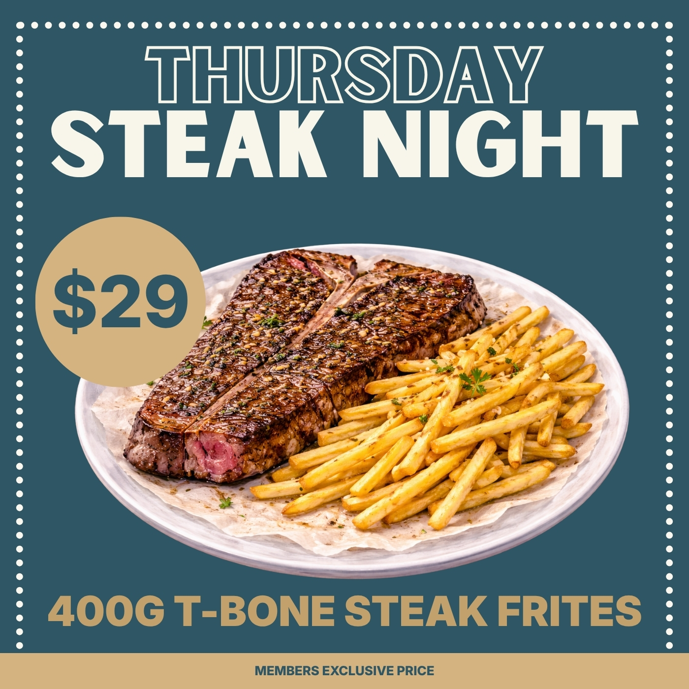 STEAK NIGHT