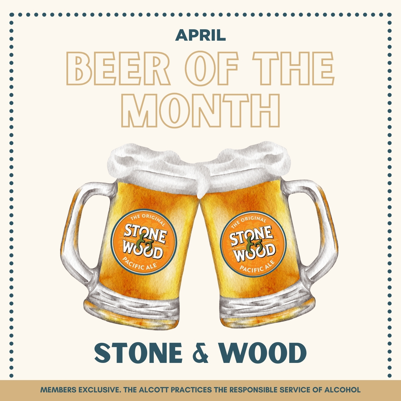 BEER OF THE MONTH: STONE & WOOD