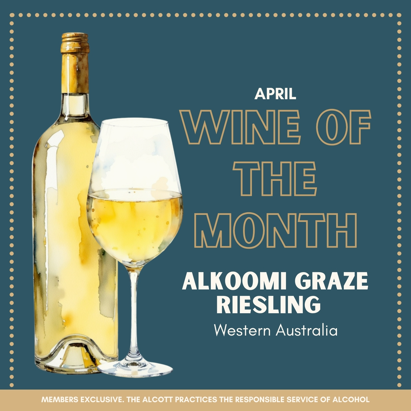 WINE OF THE MONTH: ALKOOMI GRAZE RIESLING